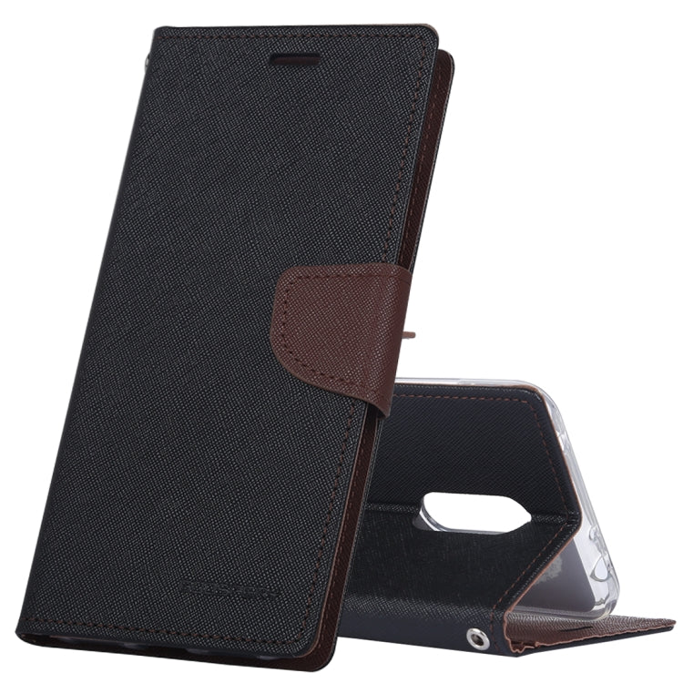 GOOSPERY FANCY DIARY Horizontal Flip PU Leather Case for Xiaomi Redmi 5 Plus, with Holder & Card Slots & Wallet