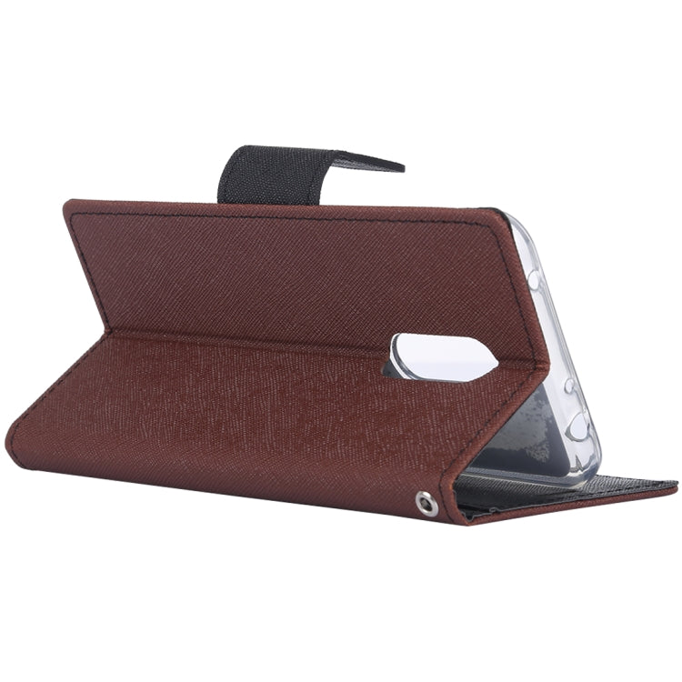 GOOSPERY FANCY DIARY Horizontal Flip PU Leather Case for Xiaomi Redmi 5 Plus, with Holder & Card Slots & Wallet