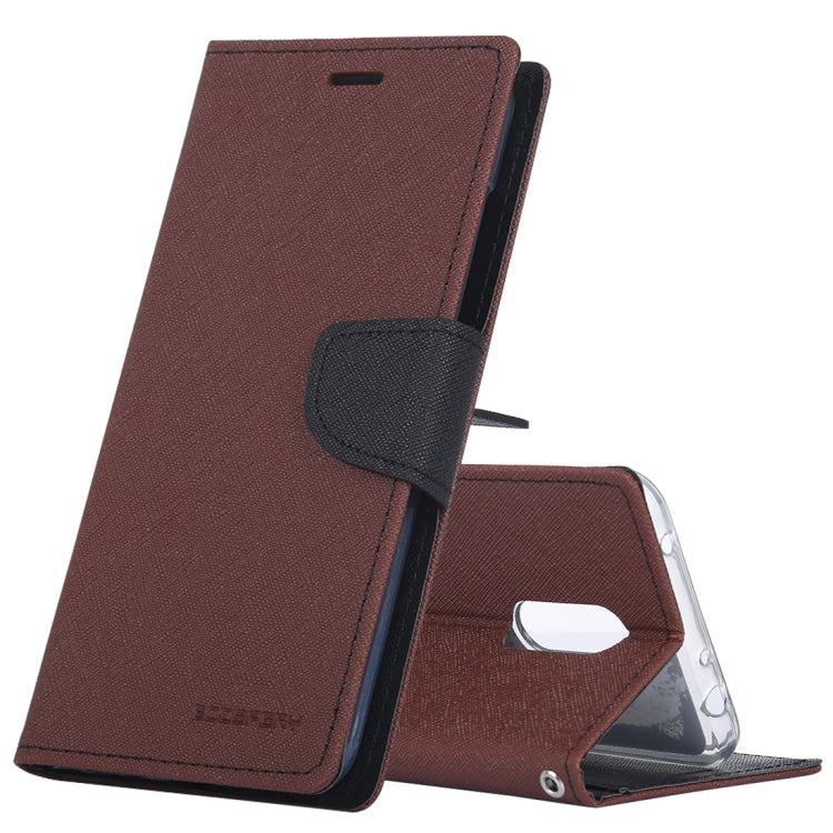GOOSPERY FANCY DIARY Horizontal Flip PU Leather Case for Xiaomi Redmi 5 Plus, with Holder & Card Slots & Wallet