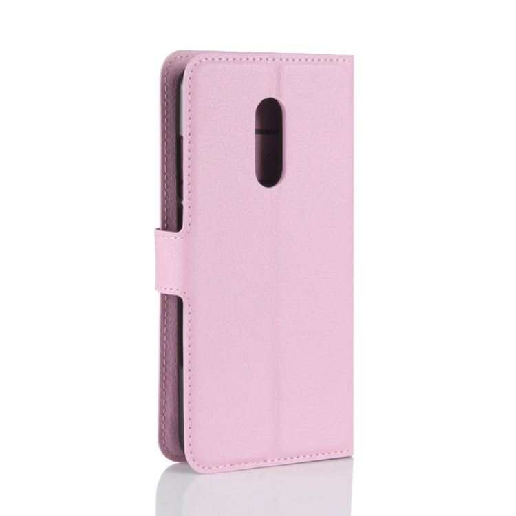 For Xiaomi Redmi 5 Plus Litchi Texture Horizontal Flip Leather Case with Holder & Card Slots & Wallet
