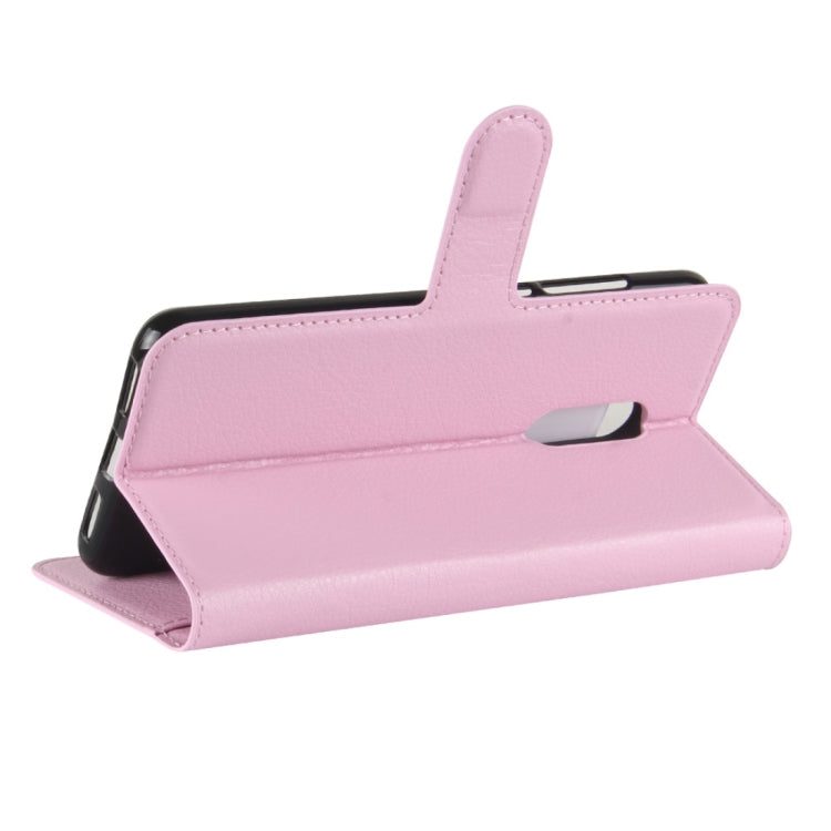 For Xiaomi Redmi 5 Plus Litchi Texture Horizontal Flip Leather Case with Holder & Card Slots & Wallet