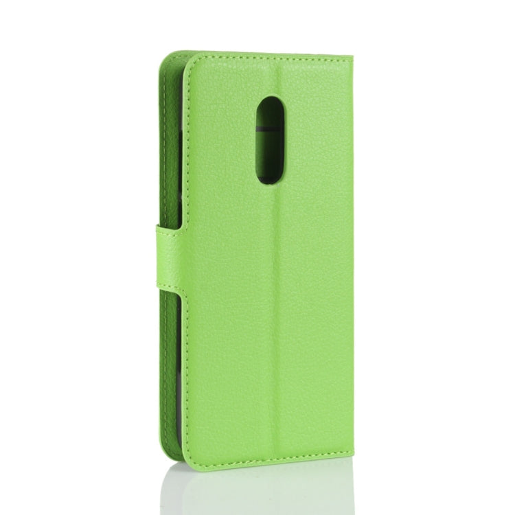 For Xiaomi Redmi 5 Plus Litchi Texture Horizontal Flip Leather Case with Holder & Card Slots & Wallet