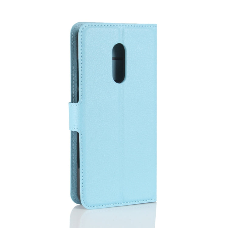 For Xiaomi Redmi 5 Plus Litchi Texture Horizontal Flip Leather Case with Holder & Card Slots & Wallet