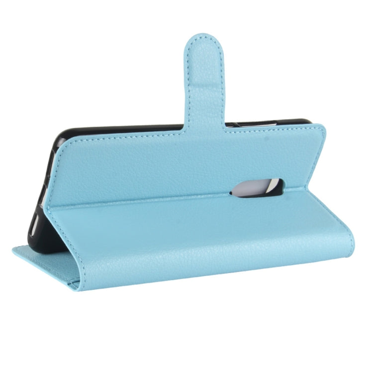 For Xiaomi Redmi 5 Plus Litchi Texture Horizontal Flip Leather Case with Holder & Card Slots & Wallet