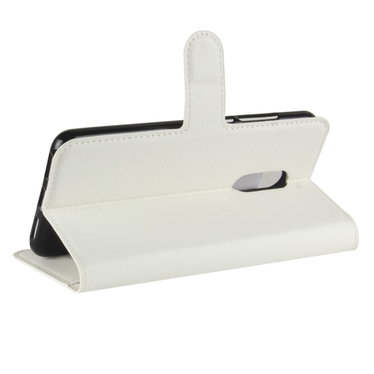 For Xiaomi Redmi 5 Plus Litchi Texture Horizontal Flip Leather Case with Holder & Card Slots & Wallet