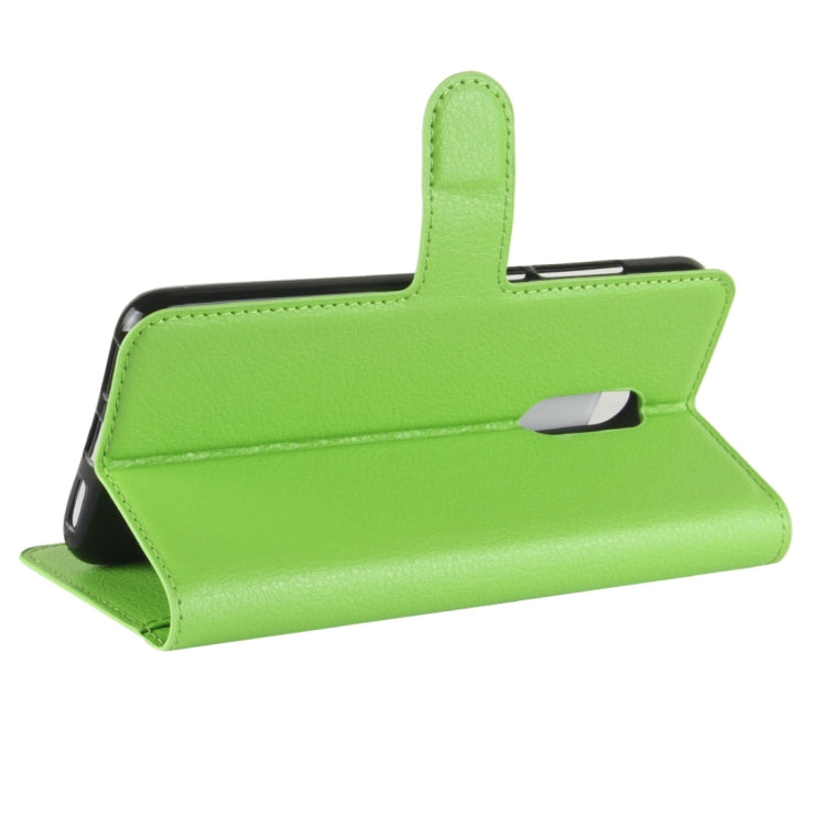 For Xiaomi Redmi 5 Litchi Texture Horizontal Flip Leather Case with Holder & Card Slots & Wallet