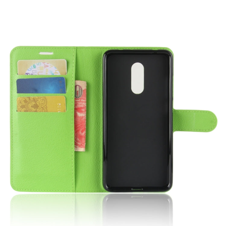 For Xiaomi Redmi 5 Litchi Texture Horizontal Flip Leather Case with Holder & Card Slots & Wallet