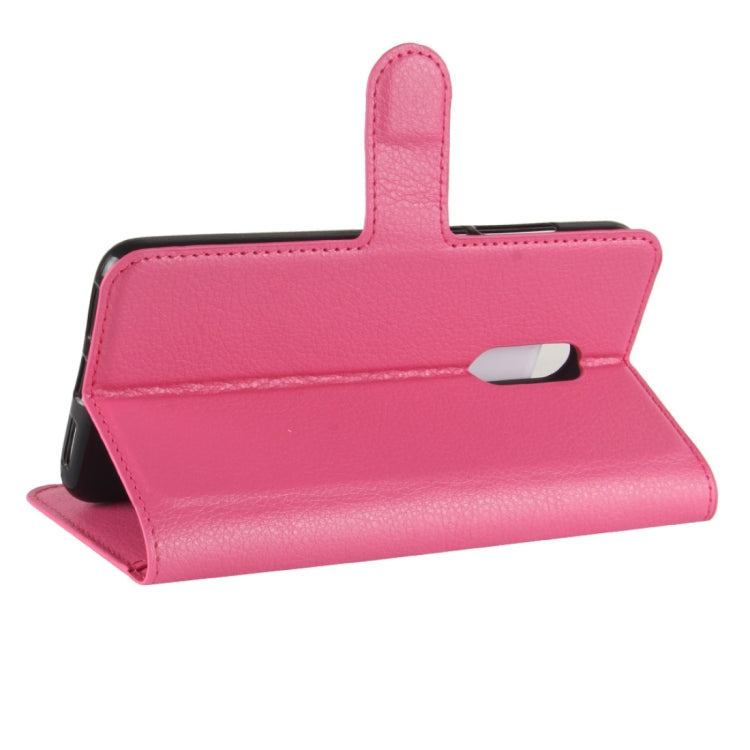 For Xiaomi Redmi 5 Litchi Texture Horizontal Flip Leather Case with Holder & Card Slots & Wallet