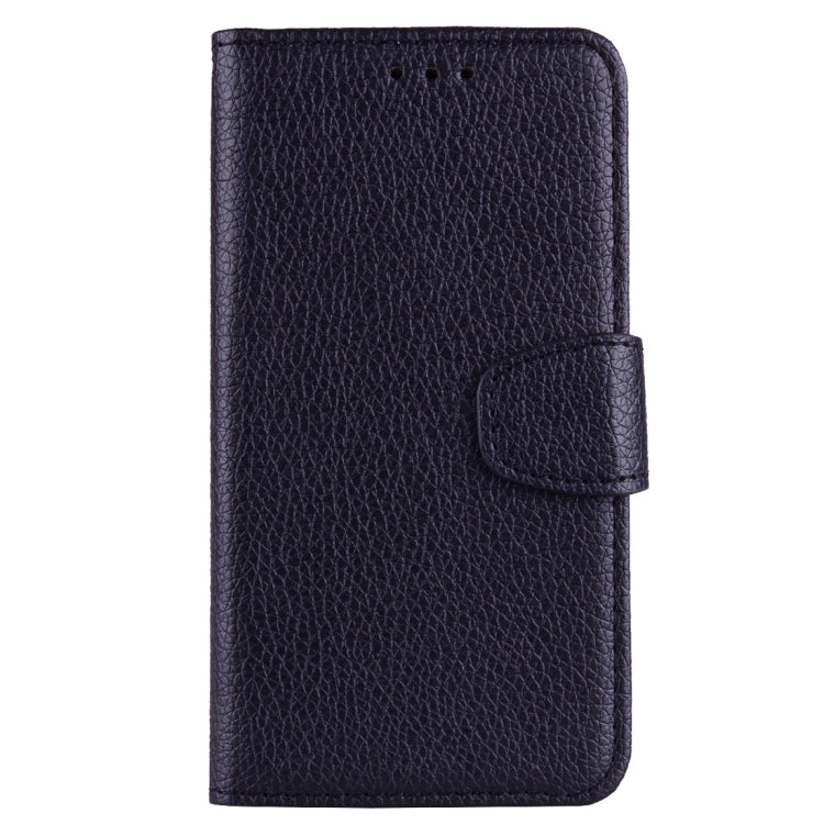 Litchi Texture Horizontal Flip Leather Case for Xiaomi Mi 8 , with Wallet & Holder & Card Slots & Lanyard
