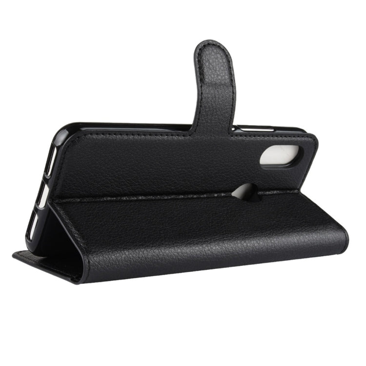 Litchi Texture Horizontal Flip Leather Case for Xiaomi Redmi 6 Pro / Mi A2 Lite, with Wallet & Holder & Card Slots