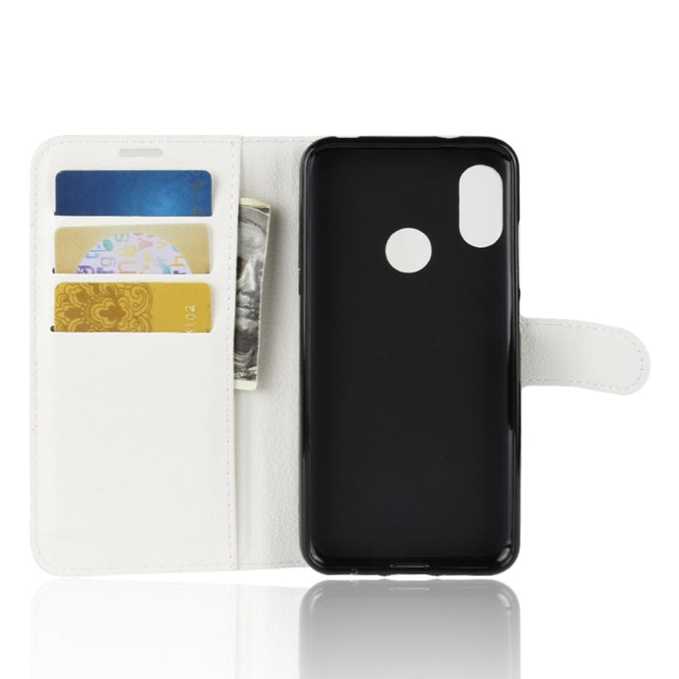 Litchi Texture Horizontal Flip Leather Case for Xiaomi Redmi 6 Pro / Mi A2 Lite, with Wallet & Holder & Card Slots