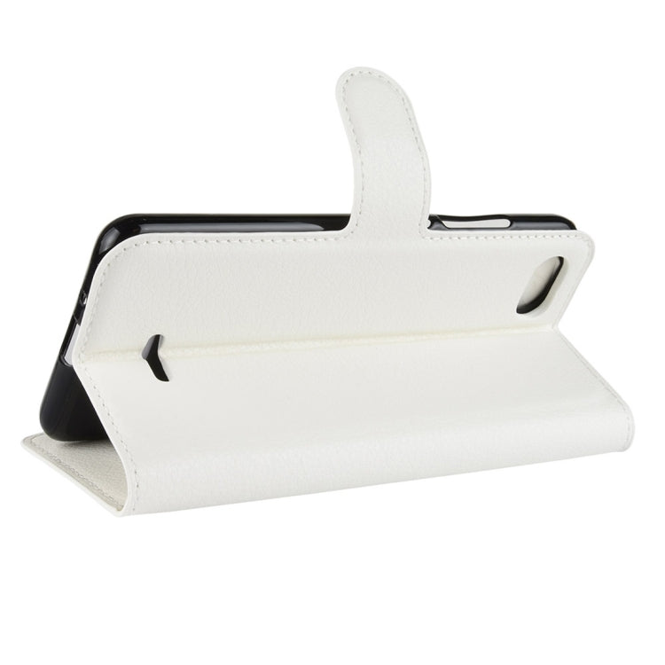 Litchi Texture Horizontal Flip Leather Case for Xiaomi Redmi 6A, with Wallet & Holder & Card Slots