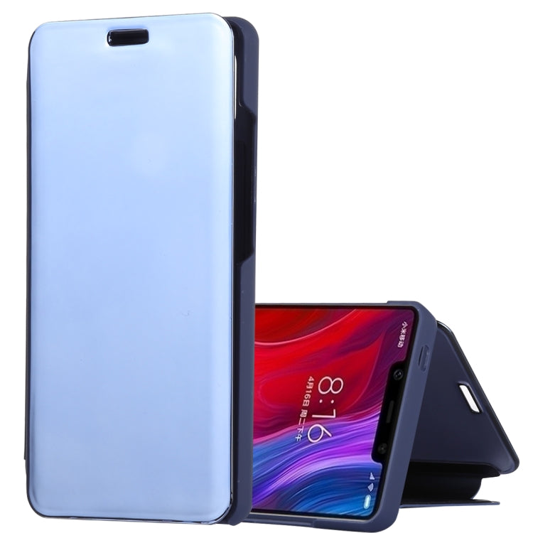 Mirror Clear View Horizontal Flip PU Leather Case for Xiaomi Mi 8 SE, with Holder