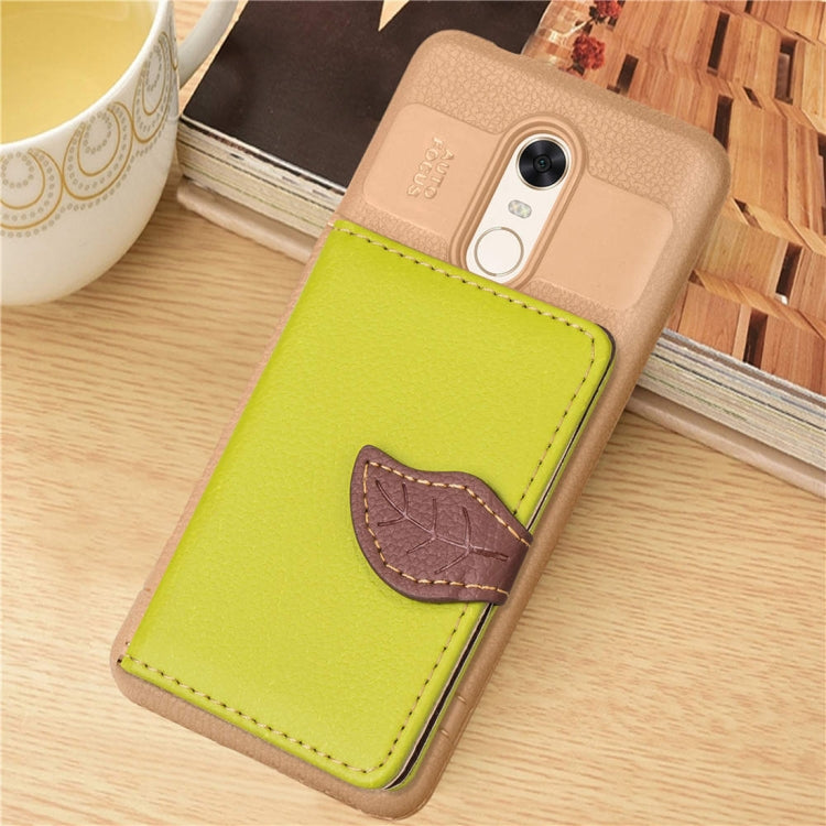 Leaf Style Magnetic Leather Case for Xiaomi Redmi 5 Plus, with Holder & Card Slots & Wallet & Photo Frame