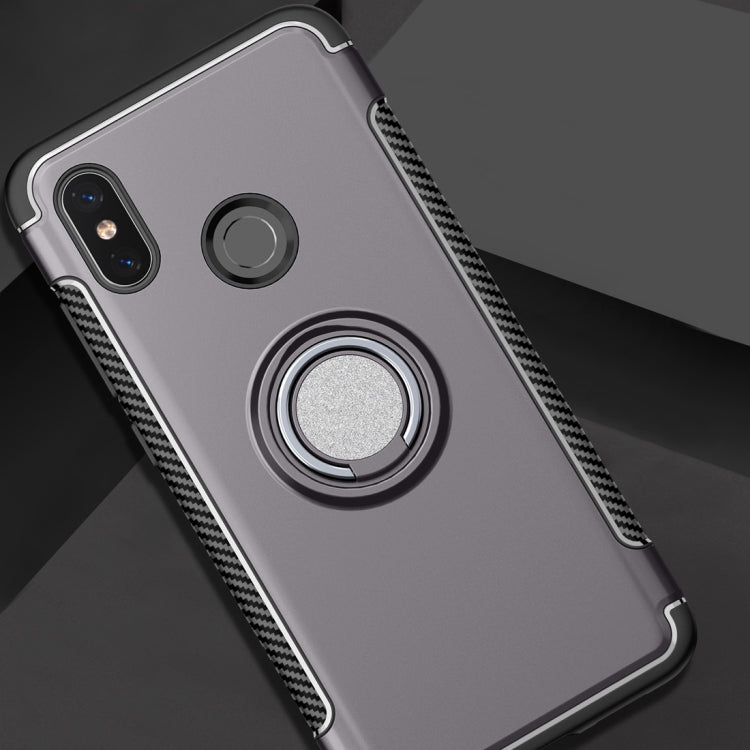Magnetic 360 Degree Rotation Ring Armor Protective Case for Xiaomi Mi 8