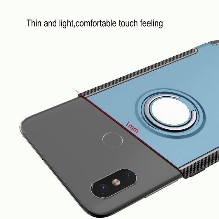 Magnetic 360 Degree Rotation Ring Armor Protective Case for Xiaomi Mi 8