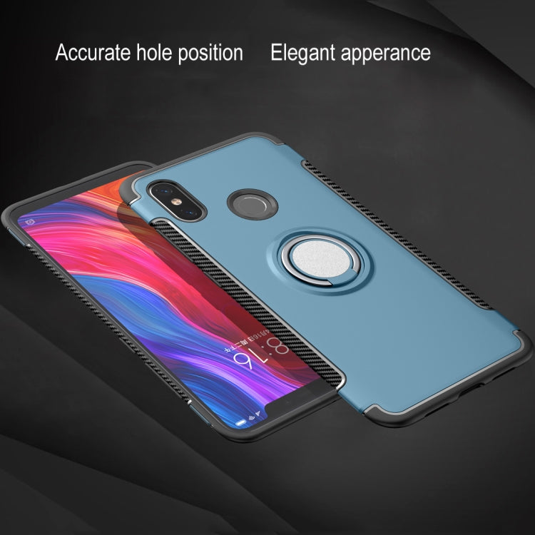 Magnetic 360 Degree Rotation Ring Armor Protective Case for Xiaomi Mi 8
