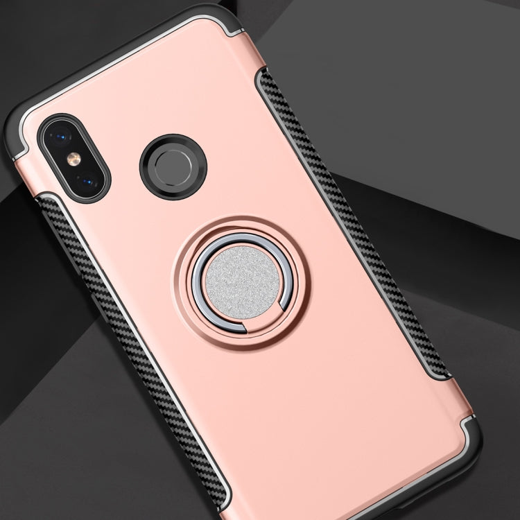 Magnetic 360 Degree Rotation Ring Armor Protective Case for Xiaomi Mi 8