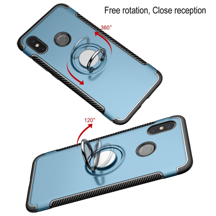 Magnetic 360 Degree Rotation Ring Armor Protective Case for Xiaomi Mi 8
