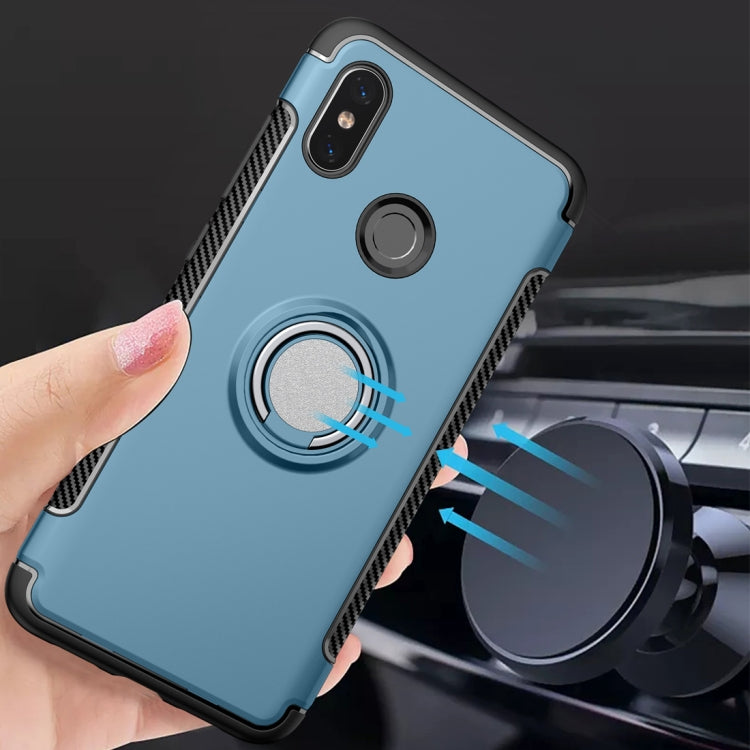 Magnetic 360 Degree Rotation Ring Armor Protective Case for Xiaomi Mi 8