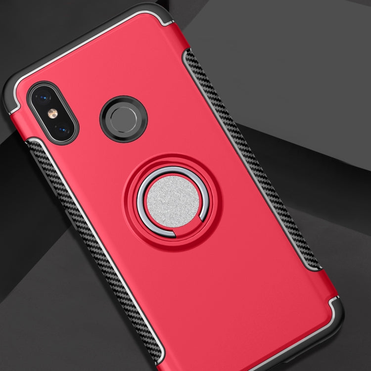 Magnetic 360 Degree Rotation Ring Armor Protective Case for Xiaomi Mi 8