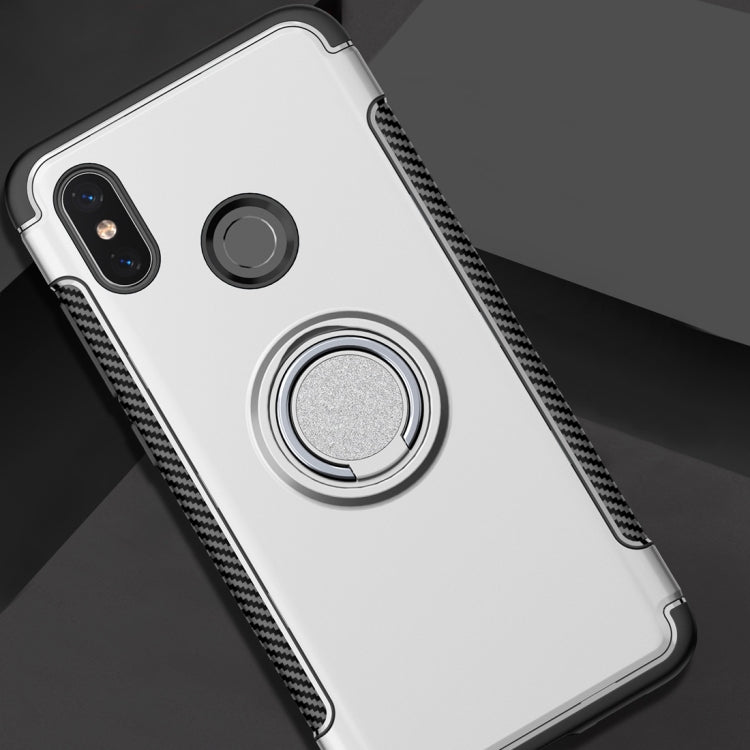 Magnetic 360 Degree Rotation Ring Armor Protective Case for Xiaomi Mi 8