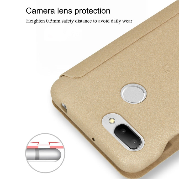 Lenuo Ledream Series Litchi Texture Horizontal Flip PU Leather Case for Xiaomi Redmi 6, with Card Slot