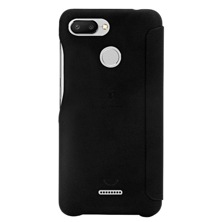 Lenuo Ledream Series Litchi Texture Horizontal Flip PU Leather Case for Xiaomi Redmi 6, with Card Slot