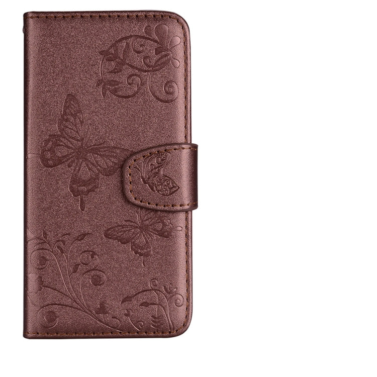 Floral Butterfly Pattern Horizontal Flip Leather Case with Mirror & Card Slot & Holder & Wallet & Lanyard For Xiaomi Mi 8 SE