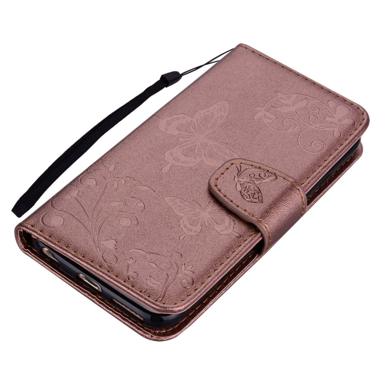 Floral Butterfly Pattern Horizontal Flip Leather Case with Mirror & Card Slot & Holder & Wallet & Lanyard For Xiaomi Mi 8 SE