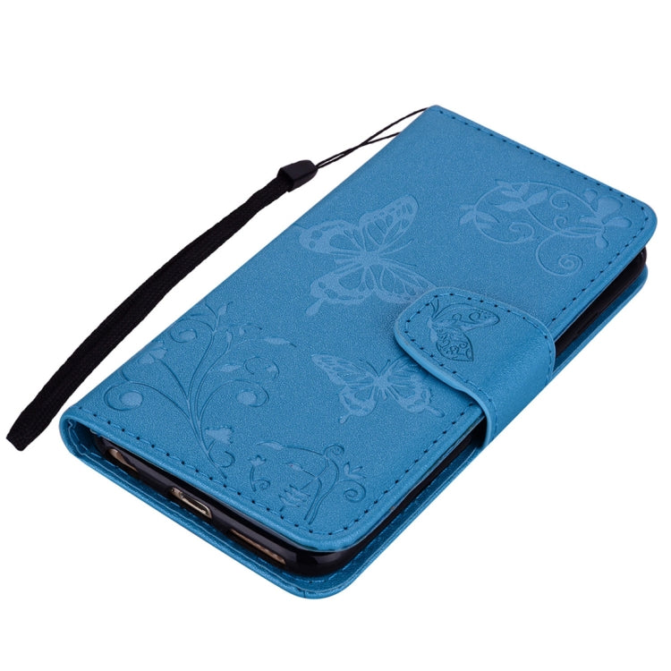 Floral Butterfly Pattern Horizontal Flip Leather Case with Mirror & Card Slot & Holder & Wallet & Lanyard For Xiaomi Mi 8 SE