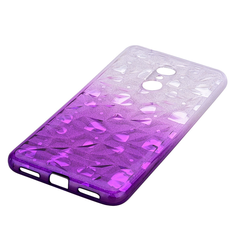 Heart Pattern Diamond Texture TPU Protector Back Cover Case for Xiaomi Redmi 5 Plus