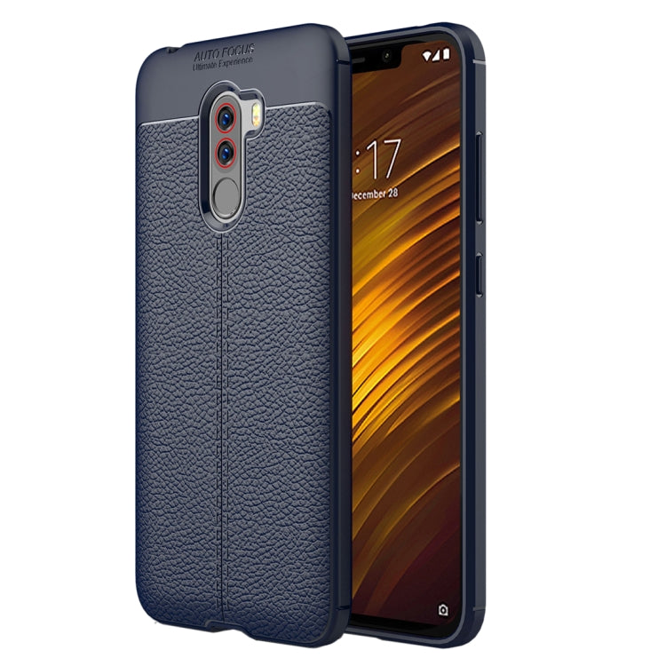 Litchi Texture Shakeproof TPU Case for Xiaomi POCO F1