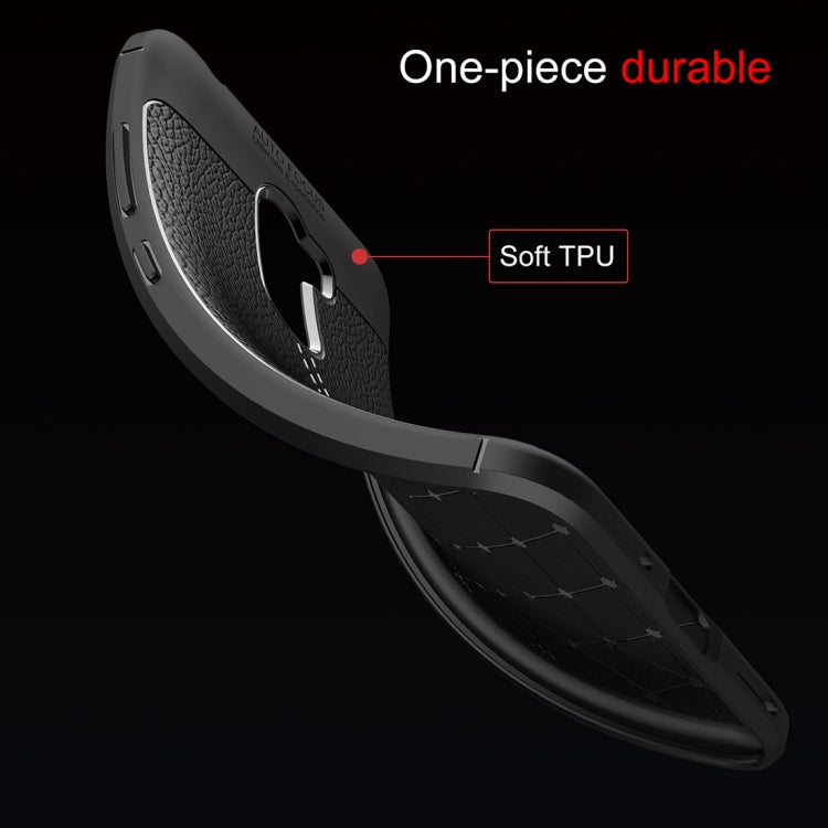 Litchi Texture Shakeproof TPU Case for Xiaomi POCO F1