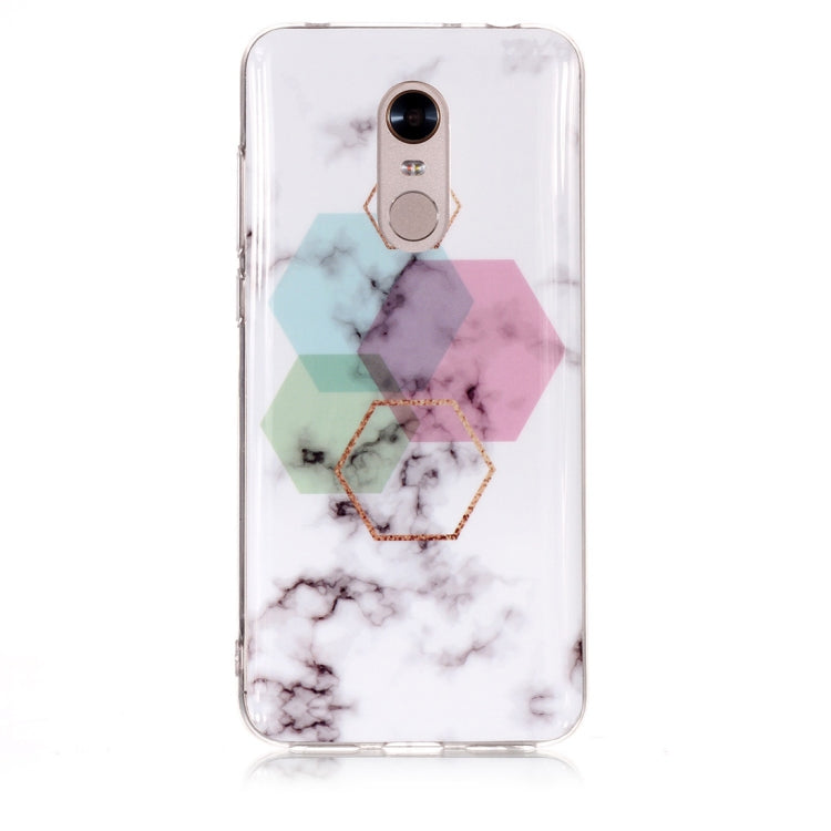 Marble Pattern TPU Soft Protective Case For Xiaomi Redmi 5 Plus