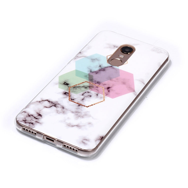 Marble Pattern TPU Soft Protective Case For Xiaomi Redmi 5 Plus