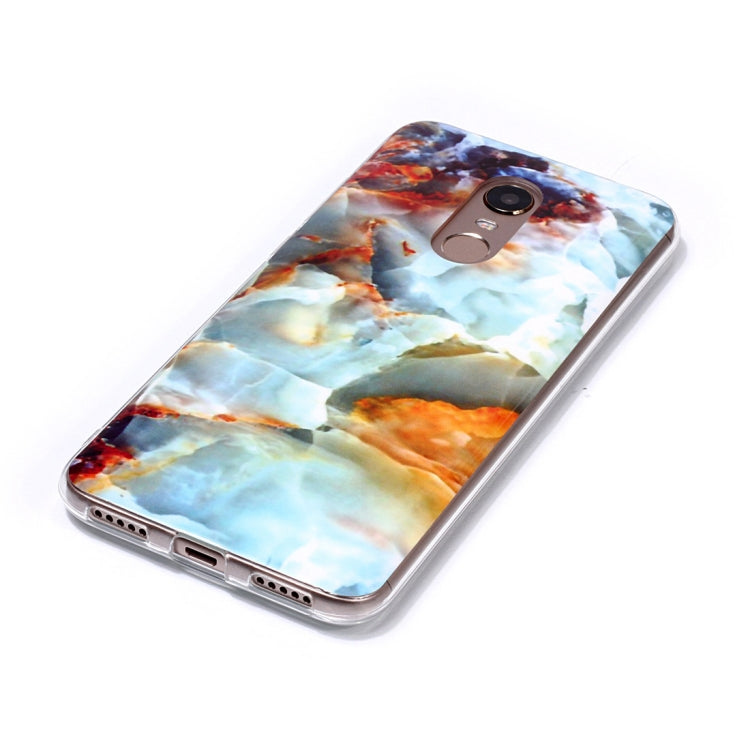 Marble Pattern TPU Soft Protective Case For Xiaomi Redmi 5 Plus