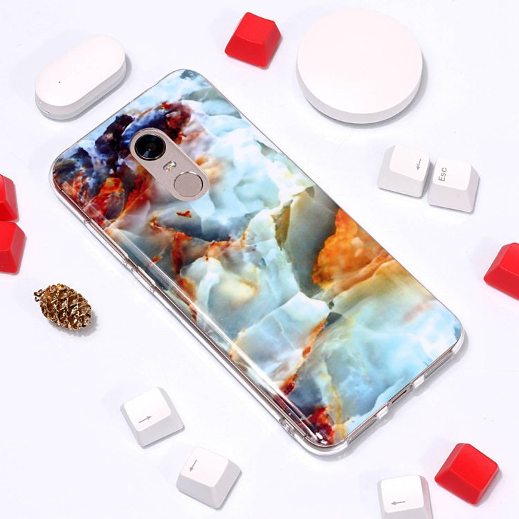 Marble Pattern TPU Soft Protective Case For Xiaomi Redmi 5 Plus