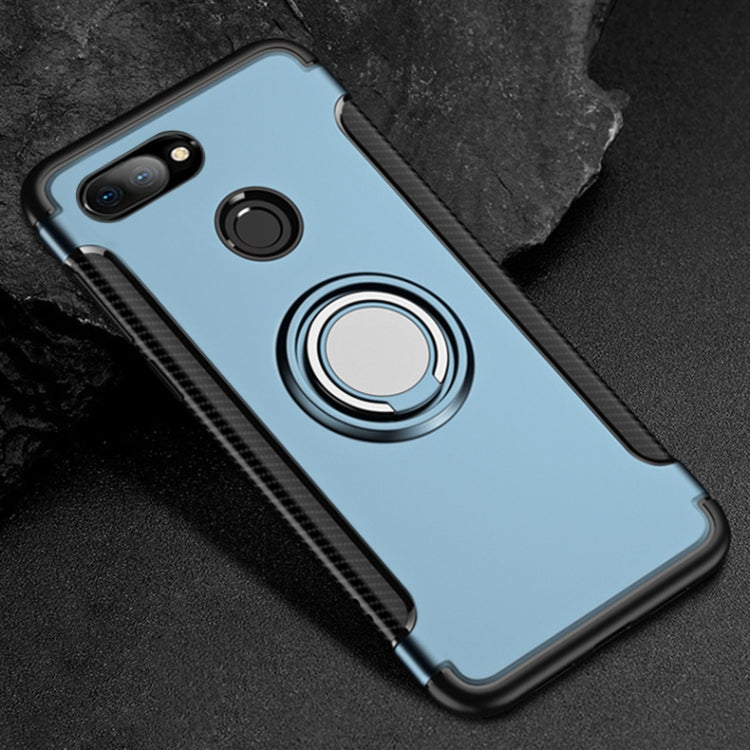 Magnetic 360 Degree Rotation Ring Holder Armor Protective Case for Xiaomi Mi 8 Lite