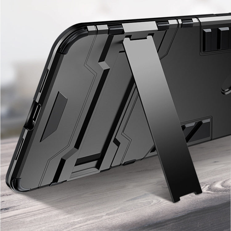 PC + TPU Shockproof Protective Case with Holder for Xiaomi Redmi Note 6 Pro
