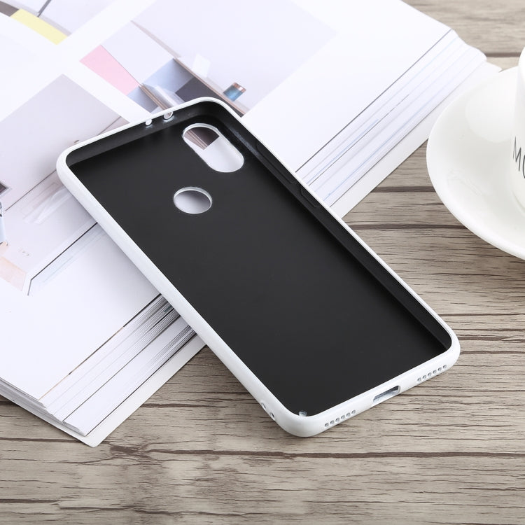 Diamond Texture Electroplating TPU + Tempered Glass Case for Xiaomi Mi 6X / A2