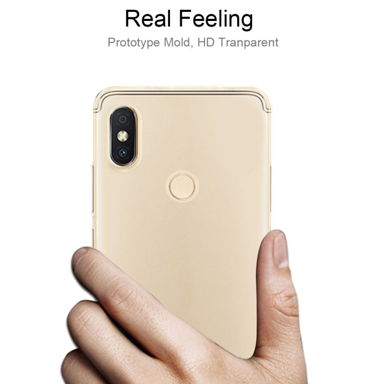 For Xiaomi Redmi S2 0.75mm Ultra-thin Transparent TPU Protective Case(Transparent)