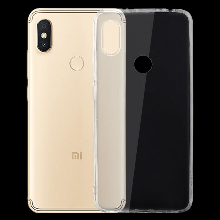 For Xiaomi Redmi S2 0.75mm Ultra-thin Transparent TPU Protective Case(Transparent)