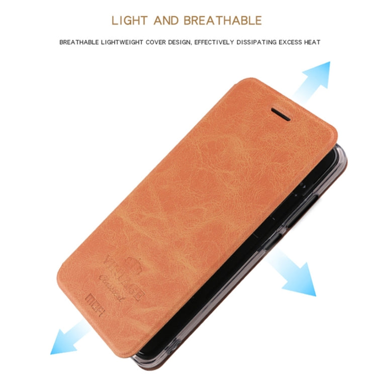 MOFI Crazy Horse Texture Horizontal Flip PU Leather Case for Xiaomi Mi 8, with Holder & Card Slot