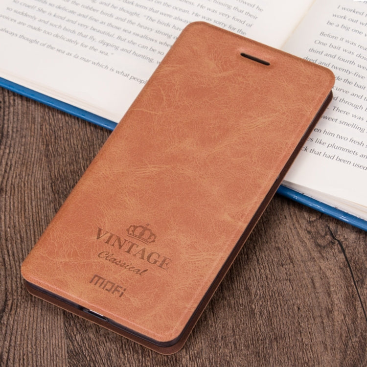 MOFI Crazy Horse Texture Horizontal Flip PU Leather Case for Xiaomi Mi 8, with Holder & Card Slot
