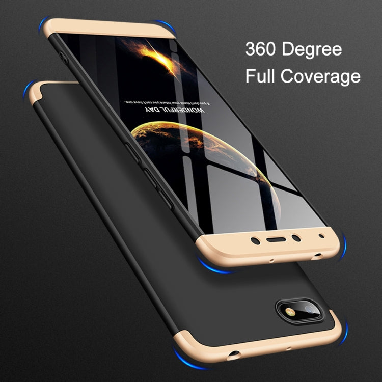 GKK Three Stage Splicing Full Coverage PC Case for Xiaomi Redmi 6A