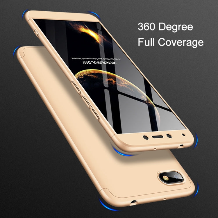 GKK Three Stage Splicing Full Coverage PC Case for Xiaomi Redmi 6A