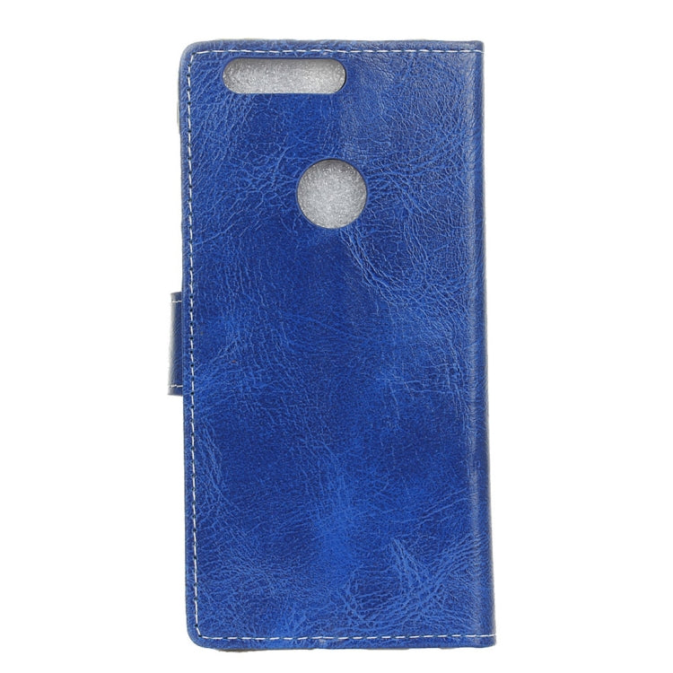 Retro Crazy Horse Texture Horizontal Flip Leather Case for Xiaomi Mi 8 Lite, with Holder & Card Slots & Wallet & Photo Frame