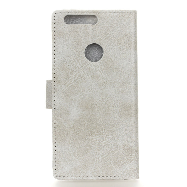 Retro Crazy Horse Texture Horizontal Flip Leather Case for Xiaomi Mi 8 Lite, with Holder & Card Slots & Wallet & Photo Frame