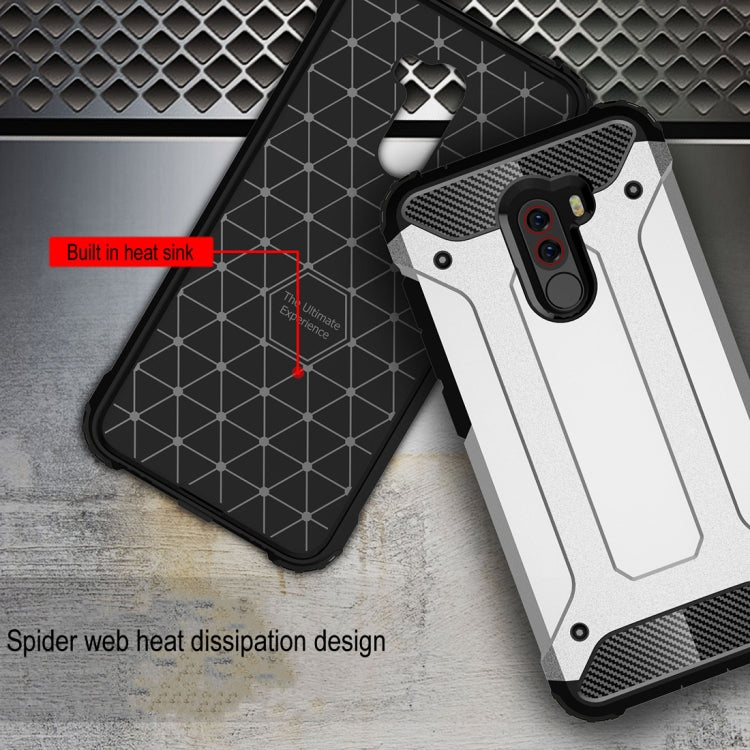 Diamond Armor PC + TPU Heat Dissipation Protective Case for Xiaomi Pocophone F1